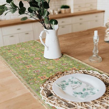 Snycler Table Runner Boho Table Runners Vintage Elegant Farmhouse Table Center - Image 3