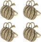 Pumpkin Napkin Rings Set of Four by Jolitee