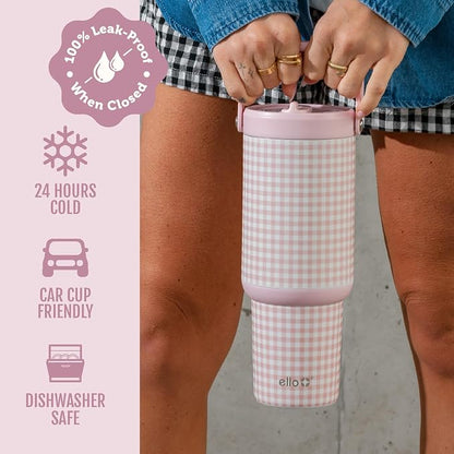 Ello Oasis Go+ 32oz Insulated Stainless Steel Tumbler - Image 4