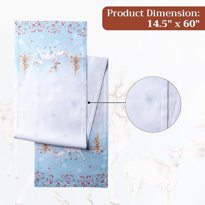 Maison d' Hermine Table Runner 100% Cotton 14.50" x 60" | Table Runners 60 - Image 7