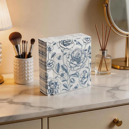 Clear Napkin Holder for Table, Acrylic Upright Napkin Dispenser for Kitchen - Image 4