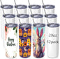 Volhoply 12 Pack Skinny Sublimation Tumblers by LiveFully%EF%BC%8CDrinkFreely%E2%80%94KeepGoingwithVolhoply%EF%BC%81
