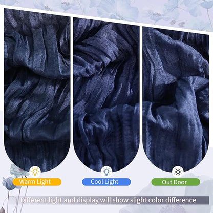Showgeous 30 Pack Navy Blue Cheesecloth Table Runner, 17 x 108 Inches | Boho - Image 7