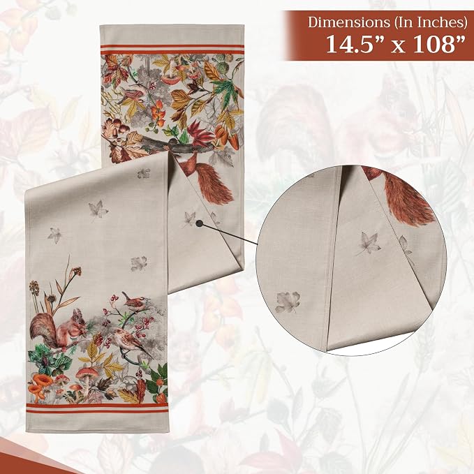 Maison d' Hermine Table Runner 100% Cotton 14.50" x 108" | Table Runners 108 - Image 4