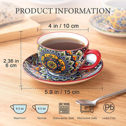 Henten Home Ceramic Tea Cup - Image 2