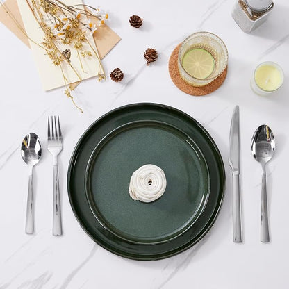 LIANYU Dinnerware Dishes Sets for 8, 24 Piece Plates and Bowls Dishware | - Image 6