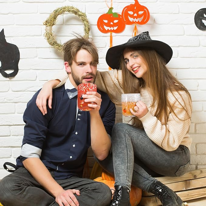 Skylety 2 Pcs Halloween Icon Juice Glasses - Image 6