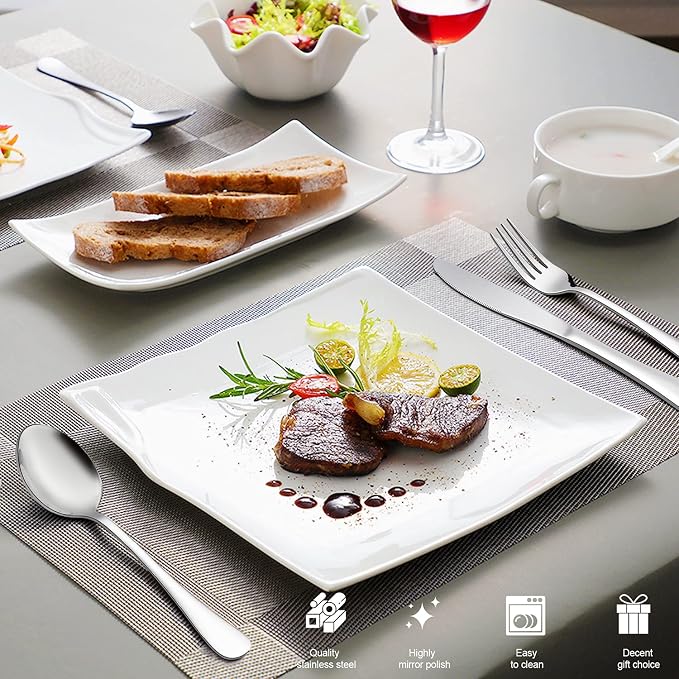 HaWare 48 Pieces Silverware Set - Image 7