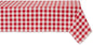DII Checkered Tabletop Collection 100% Cotton, Machine Washable, Tablecloth by DII