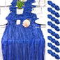 8 Pack Royal Blue Cheesecloth Table Runner 17x108 inch Boho Gauze Cheese Cloth by Unknown