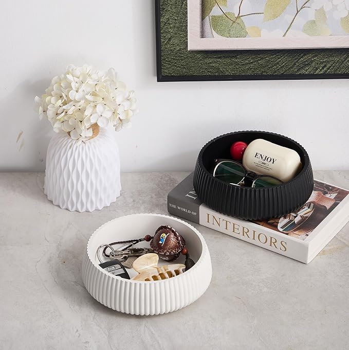Concrete Key Bowl for Entryway Table - Image 4