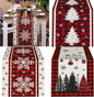 Gilprop 3 Pcs Christmas Table Runners Watercolor Table Runner, 13x72 Inch | by Gilprop