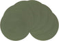 SHACOS Round Placemats Set of 6 Washable 15 inch Round Table Mats Cotton by SHACOS