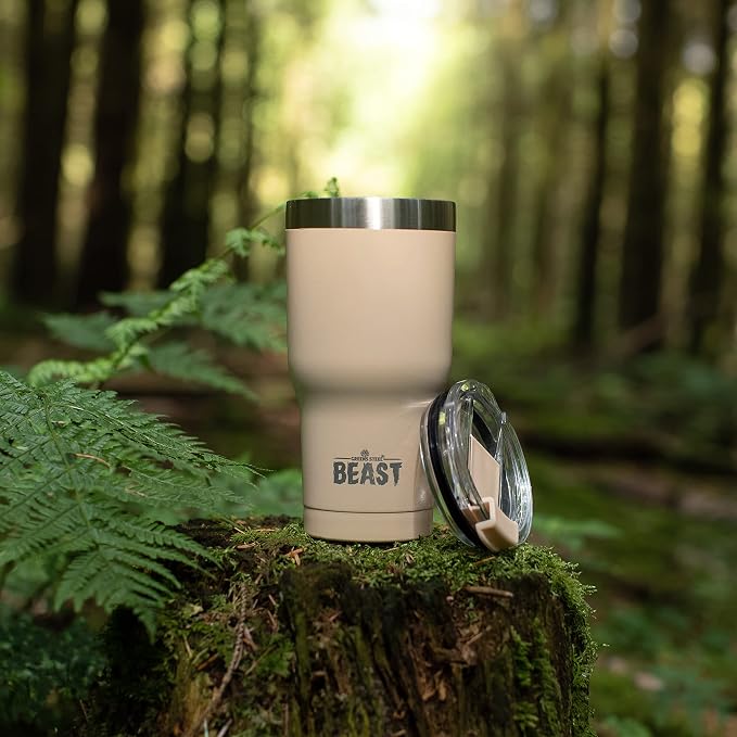 Beast 20 oz Tumbler Stainless Steel Vacuum Insulated Coffee Ice Cup Double Wall - Image 3