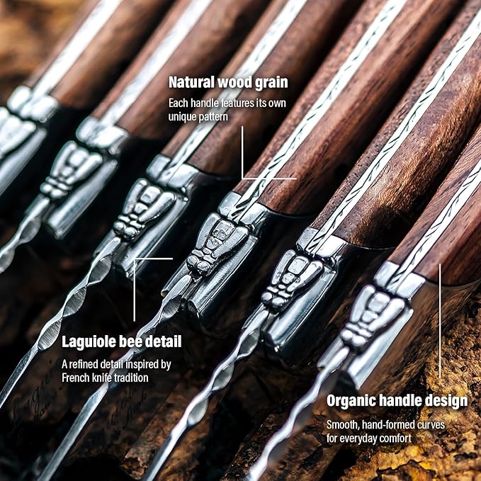 Laguiole Style de Vie Steak knives set of 6 - Image 5
