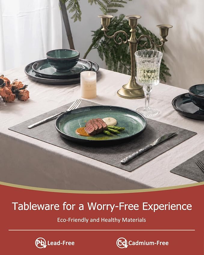 Ceramic tableware set, suitable - Image 6