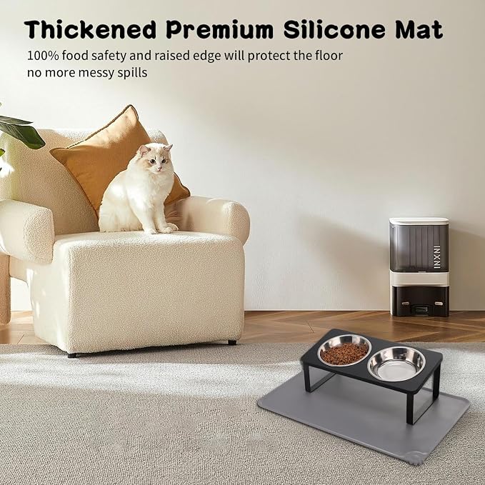 Summark Upgraded Elevated Cat Bowls - Image 3