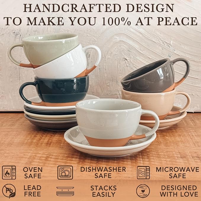 MORA Ceramic Latte Art Mug - Image 4