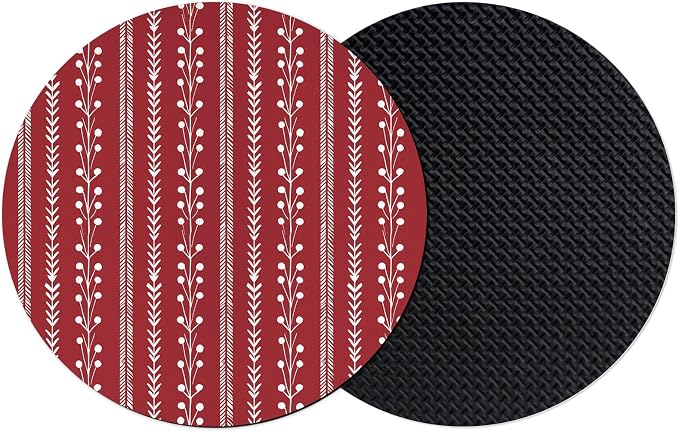 Traditional Minimalist Coasters Set of 2, Absorbent Coasters by Unknown