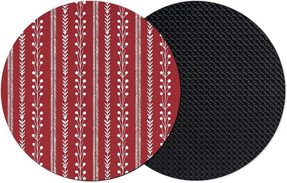 Traditional Minimalist Coasters Set of 2, Absorbent Coasters by Unknown
