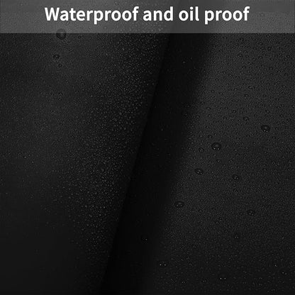 Leather Desk Mat,1.8mm Thick,15.75x63 Inch Desk Cover,Desk Protector Mat,Dresser Cover Top,Vanity Protector Mat,Vanity Cover,Vanity Cover Top Protector(Black+Wine Red,15.75x63)