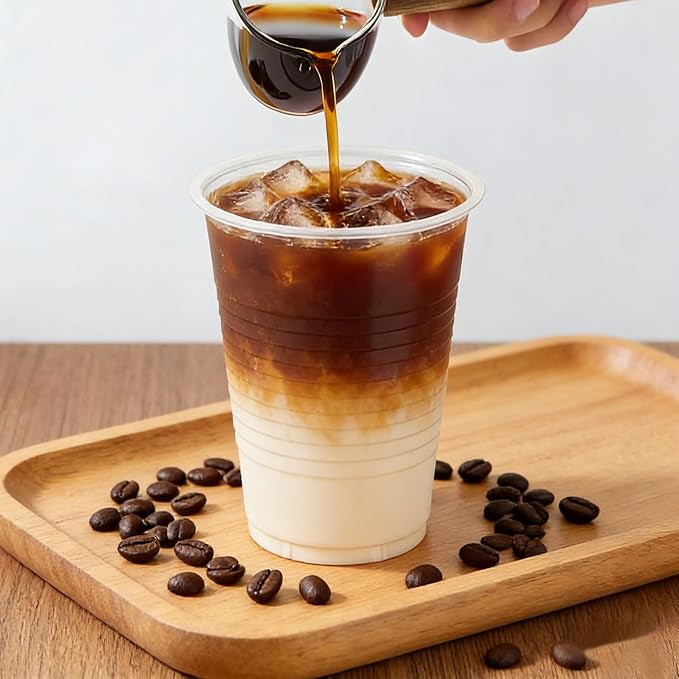 TashiBox 12 oz clear plastic cups - Image 7