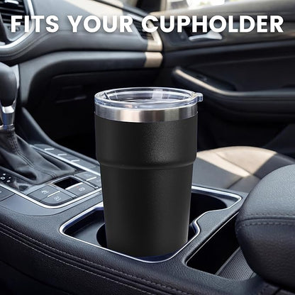 MEWAY 16oz Tumbler Double Wall Vacuum Insulated Travel Mug Bulk, Stainless - Image 5