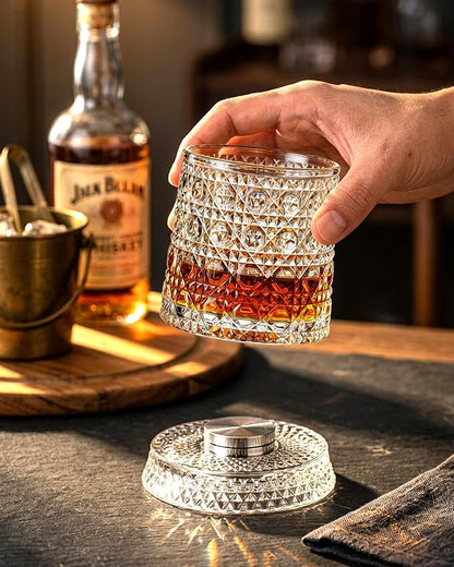 CEEFU 360° Spinning Whiskey Glasses Set - Image 6