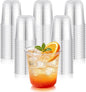 KesaPlan 200 Pcs 12oz Plastic Clear Cups, Disposable Wine Cocktail Glasses | by KesaPlan