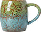 Handmade 22oz Ceramic Coffee Mug, Ergonomic Large Handle, Ideal Gift by XIYUANJI