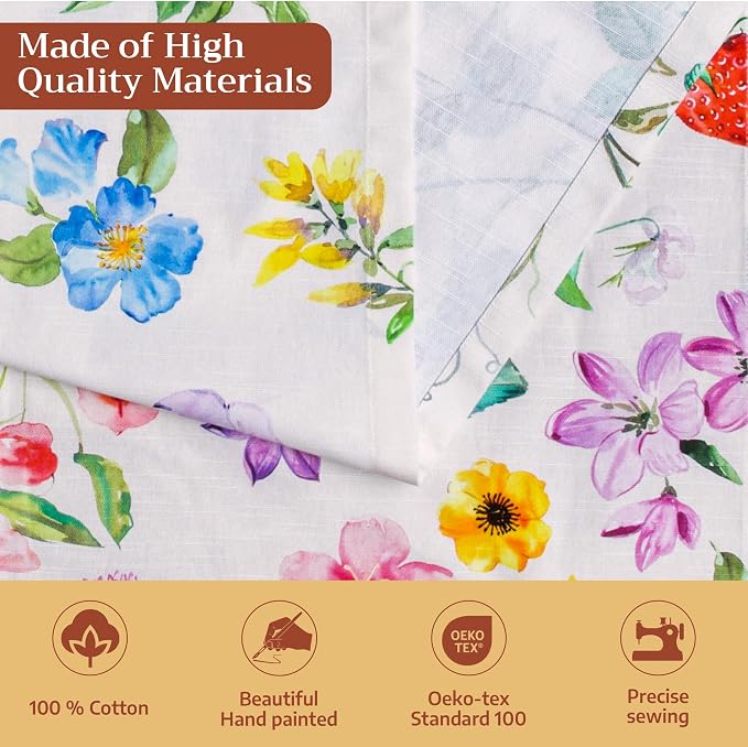 Maison d' Hermine Table Runner 100% Cotton 14.50" x 72" | Table Runners 72 - Image 3