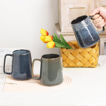 Large Ceramics Coffee Mugs, 24 OZ, Large Handle Design, Extra Large Tea and - Image 7