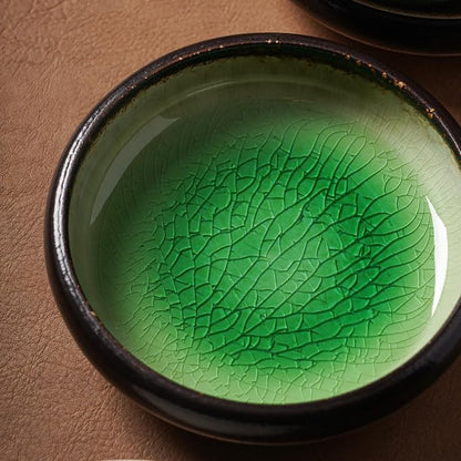 Uaral Japanese Salad Plate, Plates and Bowls Set, Stoneware Dish Set, Appetizer - Image 2