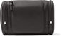 Leatherology Black Onyx Hanging Toiletry Kit – Full Grain Leather Travel Organizer with Hanger and Multiple Storage Compartments