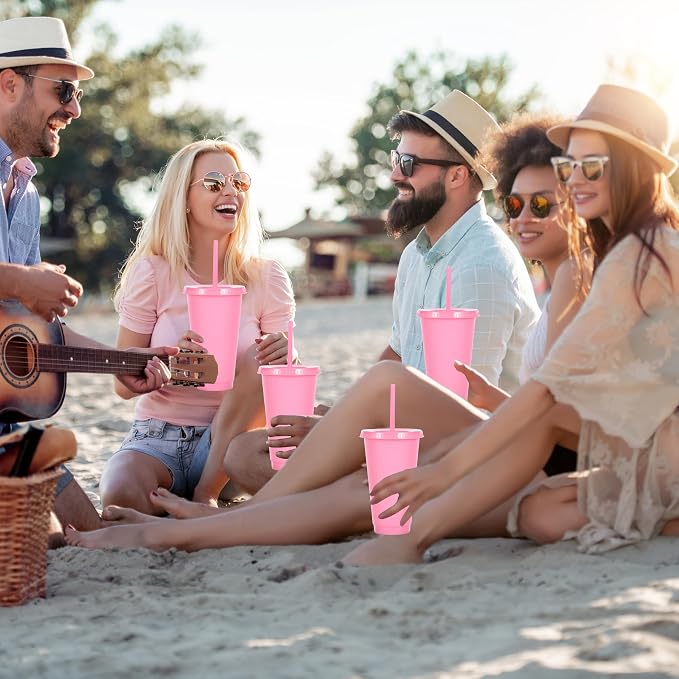 24 oz Reusable Plastic Cups, Custom Cups - Image 7