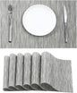 Leetaltree Silver Placemats Set of 6 by Leetaltree-ArtatEveryTable