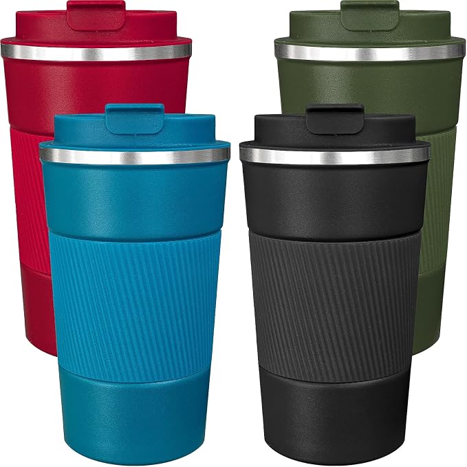 4 Pack Insulated Coffee Mug by Unknown