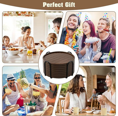 Coasters Set of 8, Hot or Cold Drink Coasters - Image 7