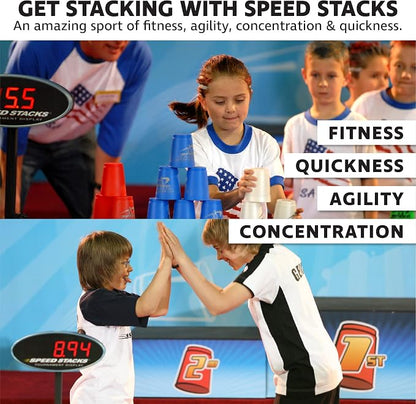 Speed Stacks | Official Sport Stacking Set, Low Friction | WSSA Approved - Image 7