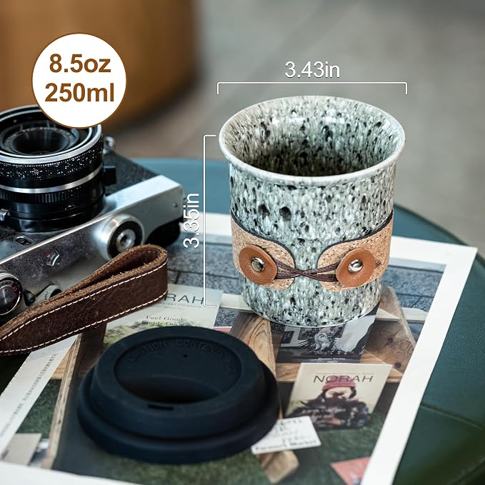 Travel Coffee Mug, Reusable Coffee Cup - Image 2