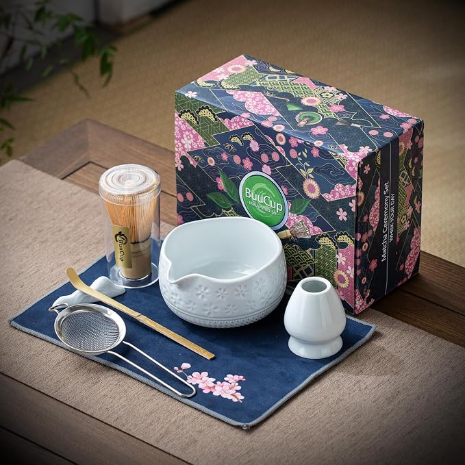 Buucup Matcha Whisk Set, Ceramic Kit - Image 7