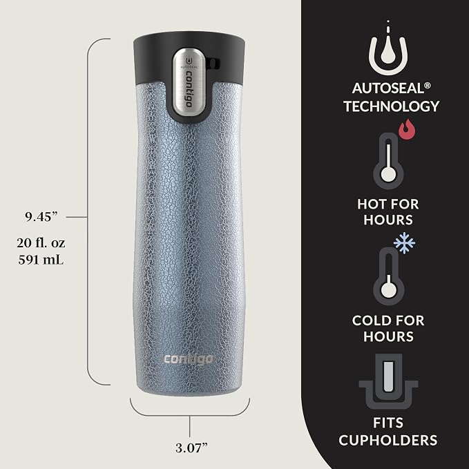 Contigo® AUTOSEAL® West Loop Vacuum-Insulated Stainless Steel Travel Mug - Image 2
