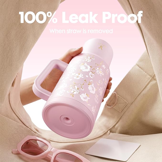 Meoky UV Color-Changing Tumbler: 40 oz Tumbler - Image 4