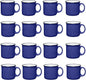 Set of 16 Ceramic Campfire Mugs – 15 Oz, Cobalt Blue – Coffee & Tea Cups by GiftsbyDesign