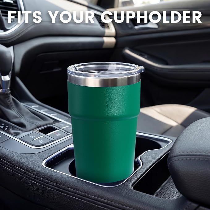 MEWAY 16oz Tumbler Double Wall Vacuum Insulated Travel Mug Bulk, Stainless - Image 4