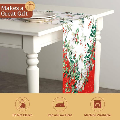 Maison d' Hermine Table Runner 100% Cotton 14.50" x 72" | Table Runners 72 - Image 5