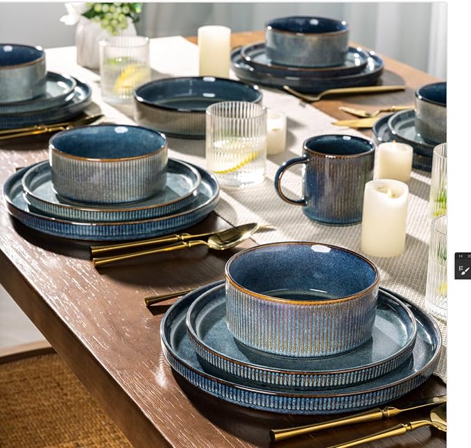 GBHOME Stoneware Dinnerware Sets - Image 6