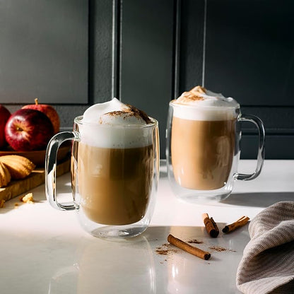 ZWILLING Sorrento Plus 2-pc Double-Wall Glass Latte Mug Set - Image 2