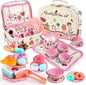 Tea Party Set for Little Girls, Flower Tea Sets Toys for Toddlers Girls Age 3 4 by Unknown