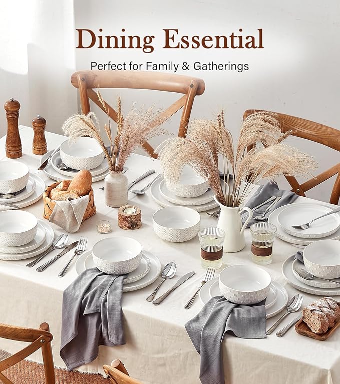 24 Piece Dinnerware Sets for 8 - Image 5